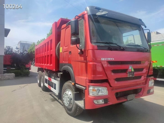 Sinotruk HOWO 6X4 Χρησιμοποιούμενο φορτηγό απορριμμάτων 10 τροχών φορτηγό με κατεβάστρα 25-30 τόνων χωρητικότητας