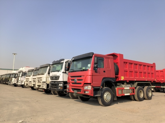 Sinotruk HOWO 6X4 Χρησιμοποιούμενο φορτηγό απορριμμάτων 10 τροχών φορτηγό με κατεβάστρα 25-30 τόνων χωρητικότητας