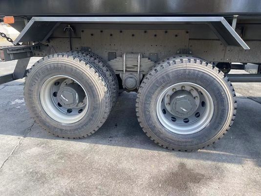 9 τόνους Ικανότητα φόρτωσης Προσωρινός άξονας 6×4 Sinotruk HOWO 400HP 10 τροχός