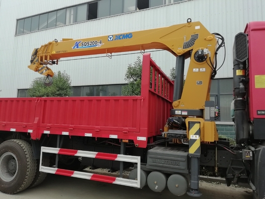 Τεχνικά ανταλλακτικά υποστήριξης HOWO 6X4 4X2 φορτηγό με γερανό και 4-6L χωρητικότητα κινητήρα