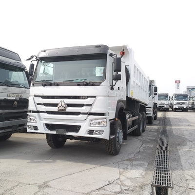 Χρησιμοποιούμενο φορτηγό σκουπιδιών Sinotruk HOWO 10 Wheel 6*4 Tipper με κιβώτιο ταχυτήτων HW19710