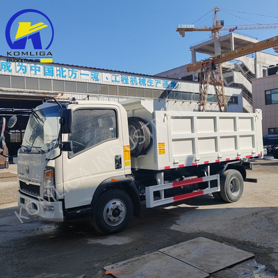 Ντόνγκφενγκ Σινοτρούκ HOWO 5 τόνων 4X2 Μίνι ελαφρύ φορτηγό 5995x2350x2620mm