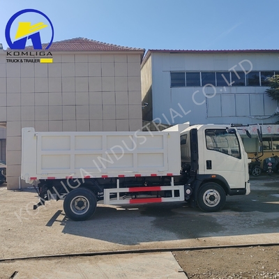 Μίνι φορτηγό απορριμμάτων 4X2 6 τροχών 3 τόνων 5 τόνων με βάρος φόρτωσης 1-10 τόνων προς τη Σενεγάλη