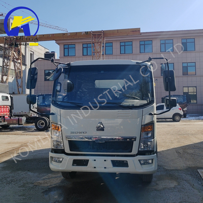 Μίνι φορτηγό απορριμμάτων 4X2 6 τροχών 3 τόνων 5 τόνων με βάρος φόρτωσης 1-10 τόνων προς τη Σενεγάλη