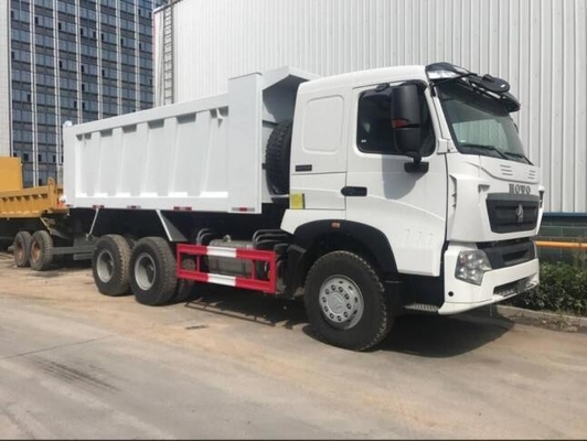 Στυλ ανύψωσης εμπρός Sinotruk HOWO 10 τροχούς 6X4 ανθρακωρύχων Άμμος ντάμπερ Tipper Dump Truck