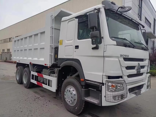 Στυλ ανύψωσης εμπρός Sinotruk HOWO 10 τροχούς 6X4 ανθρακωρύχων Άμμος ντάμπερ Tipper Dump Truck