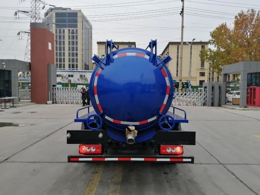 Τροχαίο αναρρόφησης κενού υψηλής πίεσης Dongfeng 4X2 10m3 12000 λίτρων με πιστοποίηση ΕΟΚ