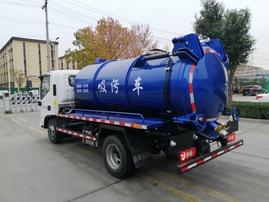 Τροχαίο αναρρόφησης κενού υψηλής πίεσης Dongfeng 4X2 10m3 12000 λίτρων με πιστοποίηση ΕΟΚ