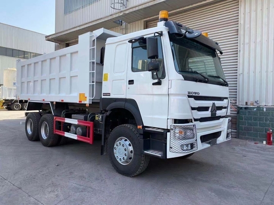 Χρησιμοποιημένο Sinotruk HOWO 6X4 Dumper Tipper Mining Dump Truck με σύστημα διεύθυνσης Zf8118