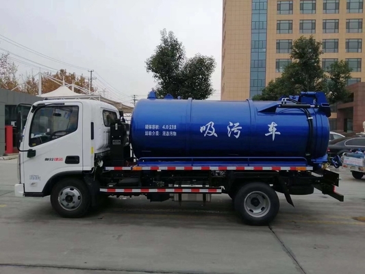 Sinotruk HOWO 4X2 4m3 5m3 6m3 8m3 Vakuum Απορρίμματα αποβλήτων αναρρόφησης για και 420HP