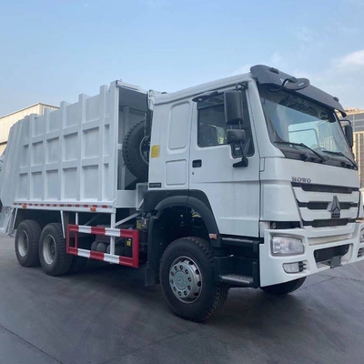 Προσαρμοσμένο αίτημα Sinotruk HOWO 6X4 βαρύ φορτίο 336HP 371HP Σκουπίδια συμπιεστή φορτηγό