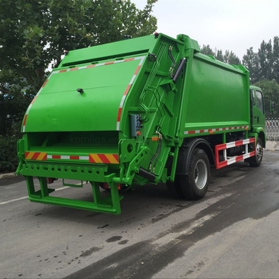 Sinotruk HOWO 4X2 Μικρό 5 τόνων 3 τόνων συμπιεστή σκουπιδιού φορτηγό με 9726ml εκτόξευση