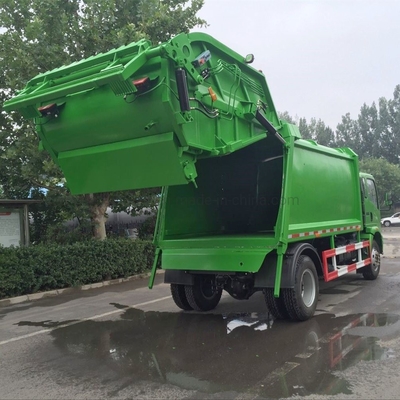 Sinotruk HOWO 4X2 Μικρό 5 τόνων 3 τόνων συμπιεστή σκουπιδιού φορτηγό με 9726ml εκτόξευση