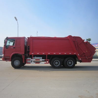 4. Sinotruk HOWO 6X4 336HP 20tons Συμπυκνωτή φορτηγό σκουπιδιών με Max.