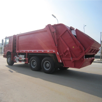 4. Sinotruk HOWO 6X4 336HP 20tons Συμπυκνωτή φορτηγό σκουπιδιών με Max.