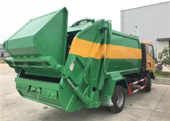 Σινο Truck HOWO 4X2 Mini 5 Ton Compactor Garbage Truck Μέγεθος για πρότυπο εκπομπών Euro 2
