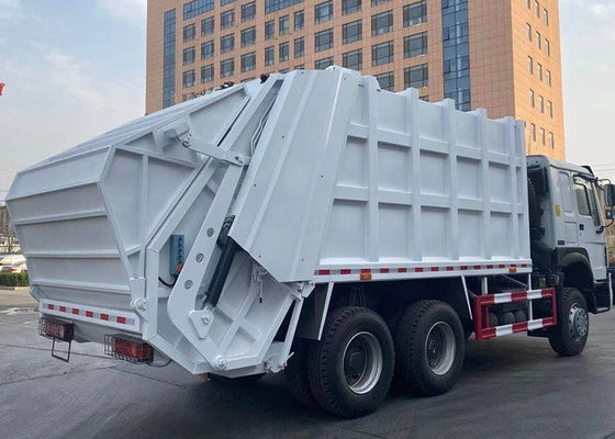 HW76 Τύπος καμπίνας 6X4 10 τροχών φορτηγό σκουπιδιών με χωρητικότητα ωφέλιμου φορτίου 40T και υδραυλικό σύστημα