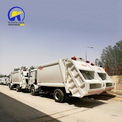 Shacman 8cmb Σκουπίδια Συσσωρευτής τροχιά κίνησης 6 × 4 όγκος M3 1-15m3 για την παροχή