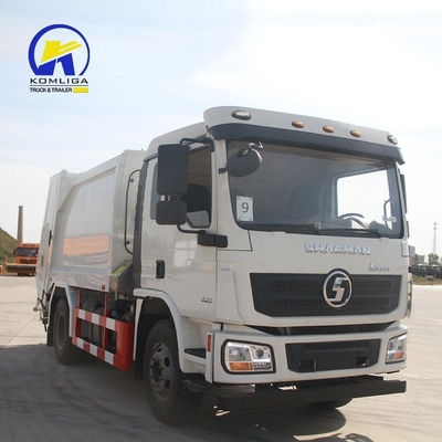 Shacman 8cmb Σκουπίδια Συσσωρευτής τροχιά κίνησης 6 × 4 όγκος M3 1-15m3 για την παροχή