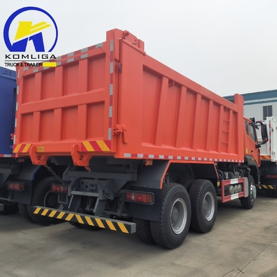 10 τροχούς 380 HP 6X4 Tipper Sinotruk HOWO Χρησιμοποιημένο φορτηγό σκουπιδιών για εξατομικευμένες απαιτήσεις