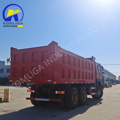 16 τόνων χωρητικότητα φόρτωσης Sinotruck HOWO 371HP 6X4 φορτηγό τύπερ φορτηγό ντάμπινγκ για όφελος