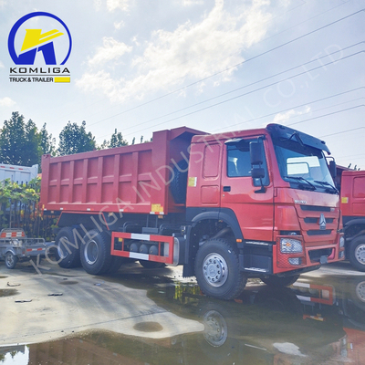 Χρησιμοποιούμενο Sinotruck HOWO 10 τροχών 6X4 Χρησιμοποιούμενο φορτηγό σκουπιδοτεμαχίας φορτηγό στην καλή κατάσταση