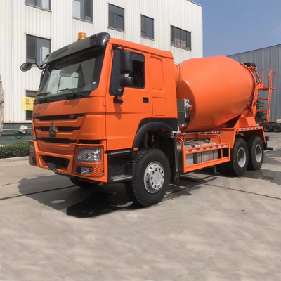 8560x2496x3800mm 6X4 10m3 10 κυβικά μέτρα Χρησιμοποιούμενο φορτηγό-μείκτη σκυροδέματος σε οδήγηση LHD/Rhd