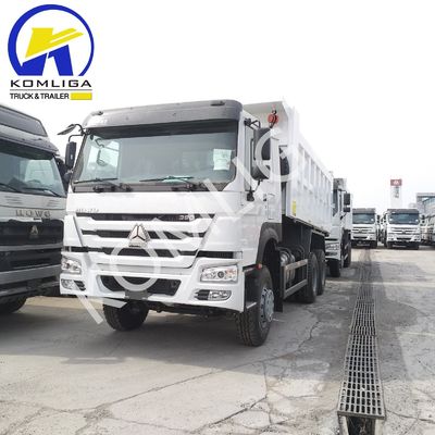 Sinotruck 6X4 10 τροχούς 371HP Χρησιμοποιούμενο σύστημα διεύθυνσης οχημάτων απορριμμάτων HOWO Zf8118