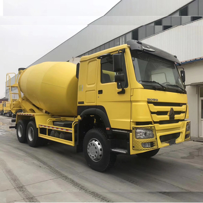 Sinotruck HOWO Dongfeng Foton 6X4 10m3 Χρησιμοποιούμενο φορτηγό-μείκτη σκυροδέματος με εκτόπισμα αντλίας 9