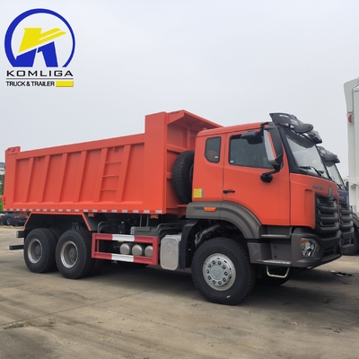Τεχνικά ανταλλακτικά Υποστήριξη Sinotruk HOWO 6X4 10 τροχούς 371HP Χρησιμοποιημένο φορτηγό σκουπιδοτενεκέ