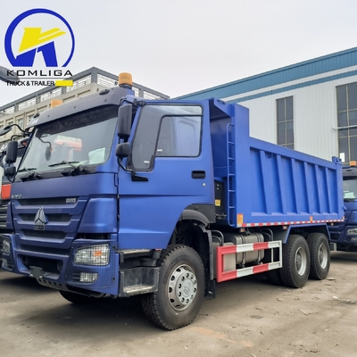 Sinotruk HOWO 6X4 10 τροχούς 371HP Χρησιμοποιούμενο φορτηγό απορριμμάτων με υδραυλική ανύψωση