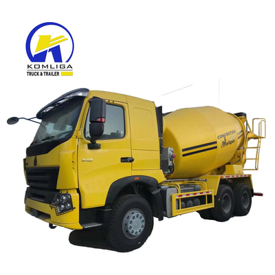 Sinotruk 6X4 8m3 9m3 10 κυβικά μέτρα αυτοφόρτωσης Μείγμα Μείγματος Μείγματος Σιδηρουργικού Φορτηγού