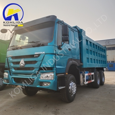 Μπροστά Στυλ ανύψωσης HOWO 6X4 10 τροχές 371HP Mini Tipper Χρησιμοποιημένο φορτηγό σκουπιδιών σε προσιτή τιμή