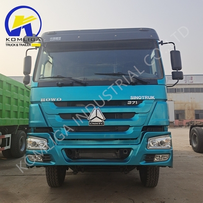 Μπροστά Στυλ ανύψωσης HOWO 6X4 10 τροχές 371HP Mini Tipper Χρησιμοποιημένο φορτηγό σκουπιδιών σε προσιτή τιμή