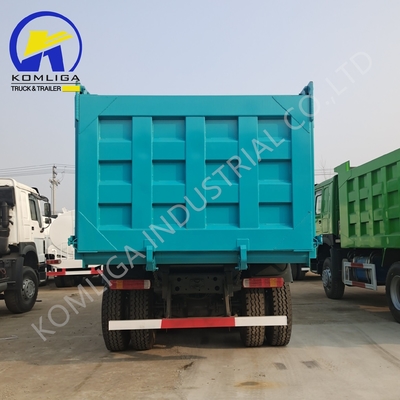 Μπροστά Στυλ ανύψωσης HOWO 6X4 10 τροχές 371HP Mini Tipper Χρησιμοποιημένο φορτηγό σκουπιδιών σε προσιτή τιμή