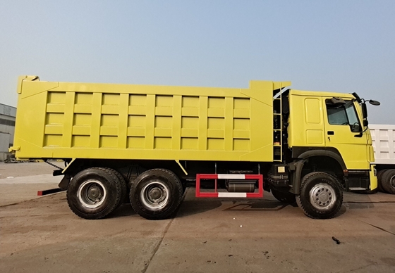 LHD/RHD τροχός οδήγησης Sinotruk HOWO 6X4 10 τροχούς 371HP Mini Tipper χρησιμοποιημένο φορτηγό σκουπιδιών