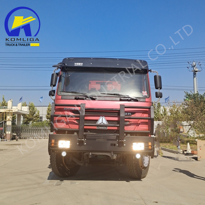 Sinotruk HOWO 6X4 10 τροχών 371HP Μίνι Τίπερ Χρησιμοποιημένο φορτηγό σκουπιδιών με σχεδιασμό ακτινοβολού ελαστικού