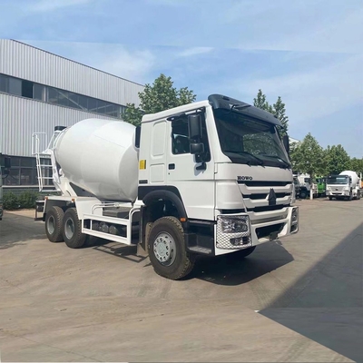 Σινοφόρο HOWO 6X4 8m3 9m3 10m3 Φορτηγό μείγματος τσιμέντου με άξονα κίνησης διπλής μείωσης