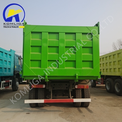 Sinotruck HOWO 6X4 371HP Heavy Duty Tipper Tipping Dumper Χρησιμοποιημένο φορτηγό σκουπιδιών για εξορύξεις