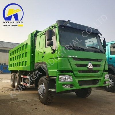Sinotruck HOWO 6X4 371HP Heavy Duty Tipper Tipping Dumper Χρησιμοποιημένο φορτηγό σκουπιδιών για εξορύξεις
