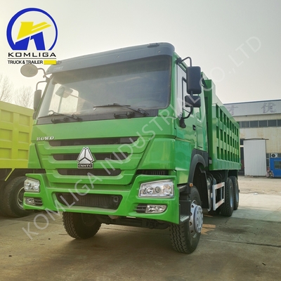 Sinotruck HOWO 6X4 371HP Heavy Duty Tipper Tipping Dumper Χρησιμοποιημένο φορτηγό σκουπιδιών για εξορύξεις