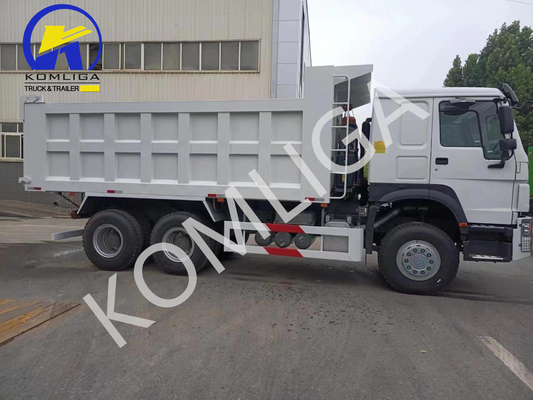 Χρησιμοποιούμενο Sinotruck HOWO 6X4 371HP Πυροβολητή με μπροστινό άξονα 9 τόνων χωρητικότητας φόρτωσης