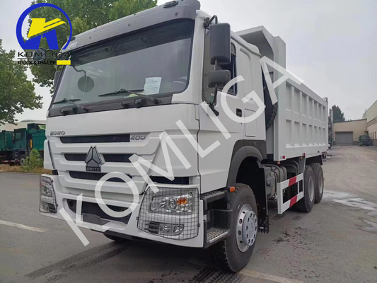 Χρησιμοποιούμενο Sinotruck HOWO 6X4 371HP Πυροβολητή με μπροστινό άξονα 9 τόνων χωρητικότητας φόρτωσης