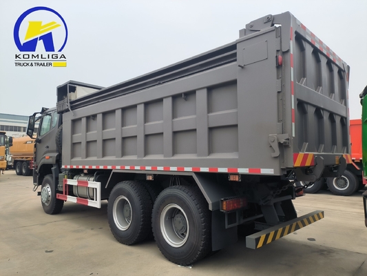 371HP Sinotruck HOWO 10 τροχούς 6X4 βαρύ φορτίο Άμμος Σίτσα Tipper Χρησιμοποιημένο φορτηγό σκουπιδιών