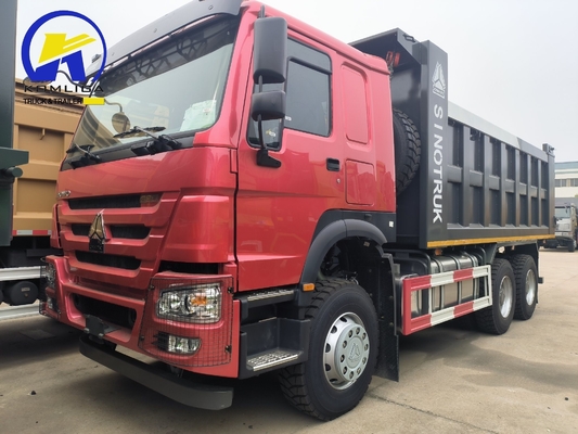 371HP Sinotruck HOWO 10 τροχούς 6X4 βαρύ φορτίο Άμμος Σίτσα Tipper Χρησιμοποιημένο φορτηγό σκουπιδιών