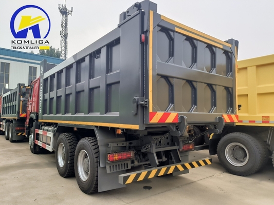 371HP Sinotruck HOWO 10 τροχούς 6X4 βαρύ φορτίο Άμμος Σίτσα Tipper Χρησιμοποιημένο φορτηγό σκουπιδιών