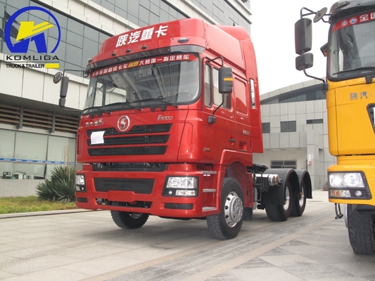 Χρησιμοποιούμενο Shacman F3000 10 τροχών 6X4 Semi Trailer Head Τρακτέρ φορτηγό με σχεδιασμό ακτινοβολικού ελαστικού