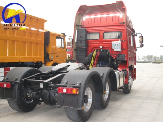 Χρησιμοποιούμενο Shacman F3000 10 τροχών 6X4 Semi Trailer Head Τρακτέρ φορτηγό με σχεδιασμό ακτινοβολικού ελαστικού