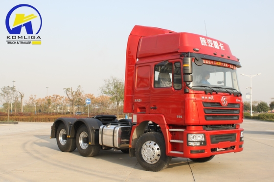 Χρησιμοποιούμενο Shacman F3000 10 τροχών 6X4 Semi Trailer Head Τρακτέρ φορτηγό με σχεδιασμό ακτινοβολικού ελαστικού
