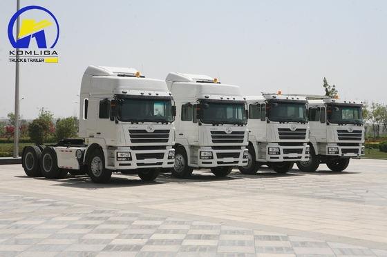 Shacman F3000 6X4 Semi Trailer Head Prime Mover Χρησιμοποιούμενο τρακτέρ φορτηγό με 300L δεξαμενόπλοιο καυσίμου